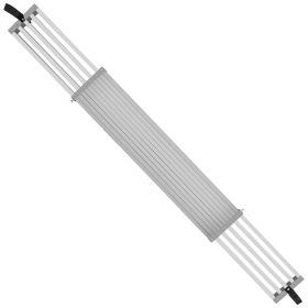Telescoping Aluminum Work Plank, 9-15 Feet 500lbs Capacity, 12.5 inch Width Aluminum Scaffold Plank